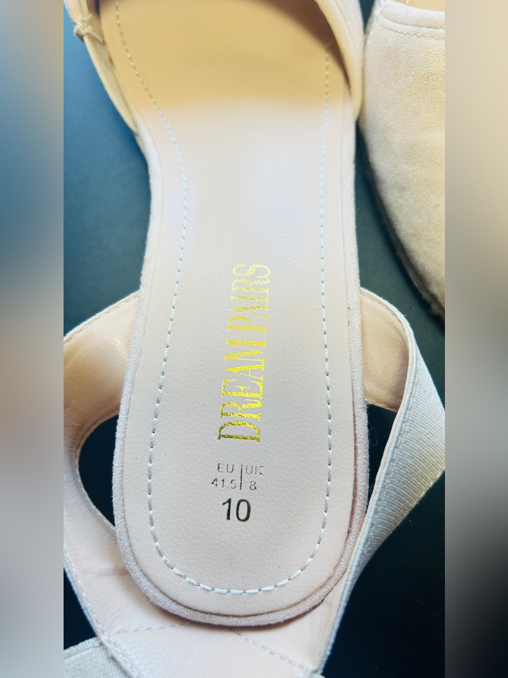 Dream Pairs Espadrille Ankle-Strap Wedge - Picture 9 of 10